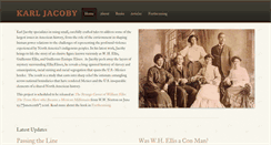 Desktop Screenshot of karljacoby.com